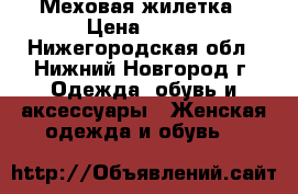 Меховая жилетка › Цена ­ 700 - Нижегородская обл., Нижний Новгород г. Одежда, обувь и аксессуары » Женская одежда и обувь   